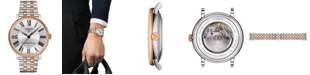 Tissot Men's Swiss Automatic Carson Premium Powermatic 80 Two-Tone Stainless Steel Bracelet Watch 40mm